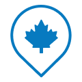 Icône Visiteurs au Canada