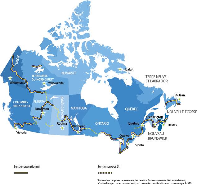 map canadian trail.fr